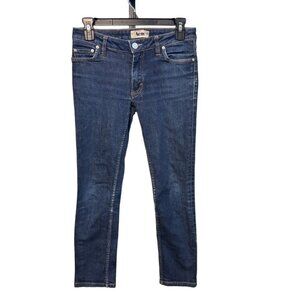 Acne Kex Raw Jeans Crop Skinny